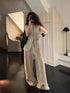 Mo.Studio Round Neck Long Waist Coat and Trousers